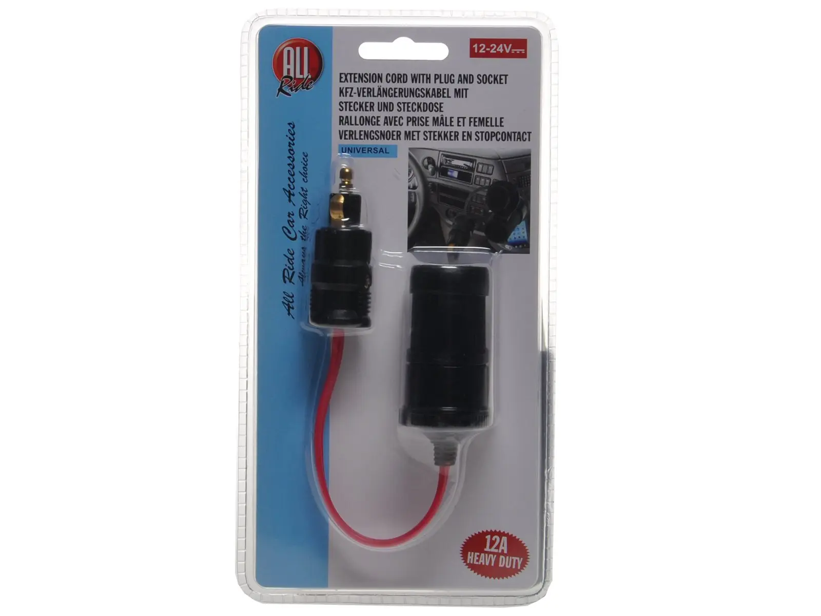 Adapterstecker,Norm>Zig Kabel, 12A 12V/24V