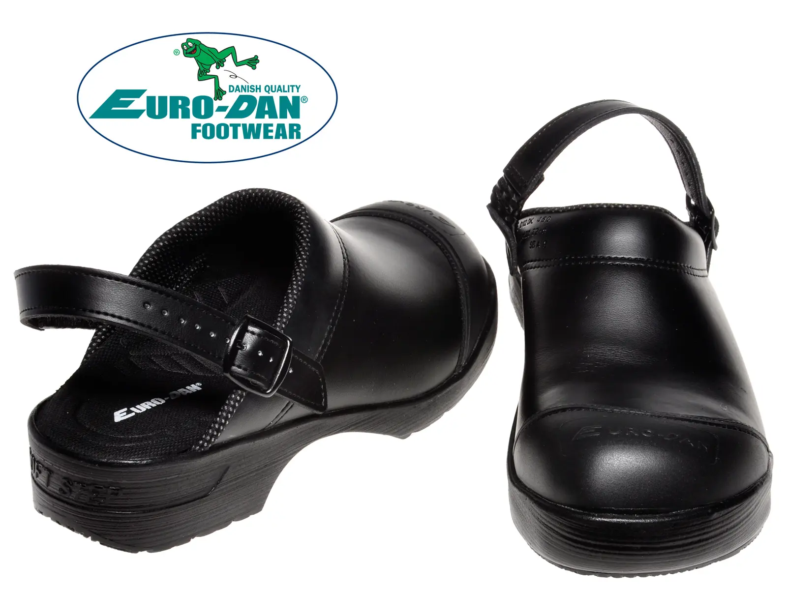 EURO-DAN Flex Sicherheitsclogs offen Riemen Gr.41