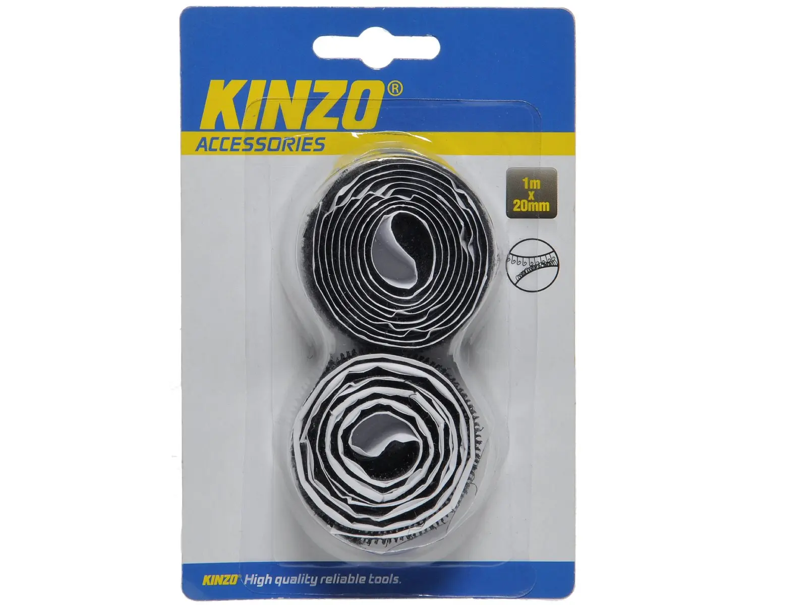 KINZO Klettband, 1m