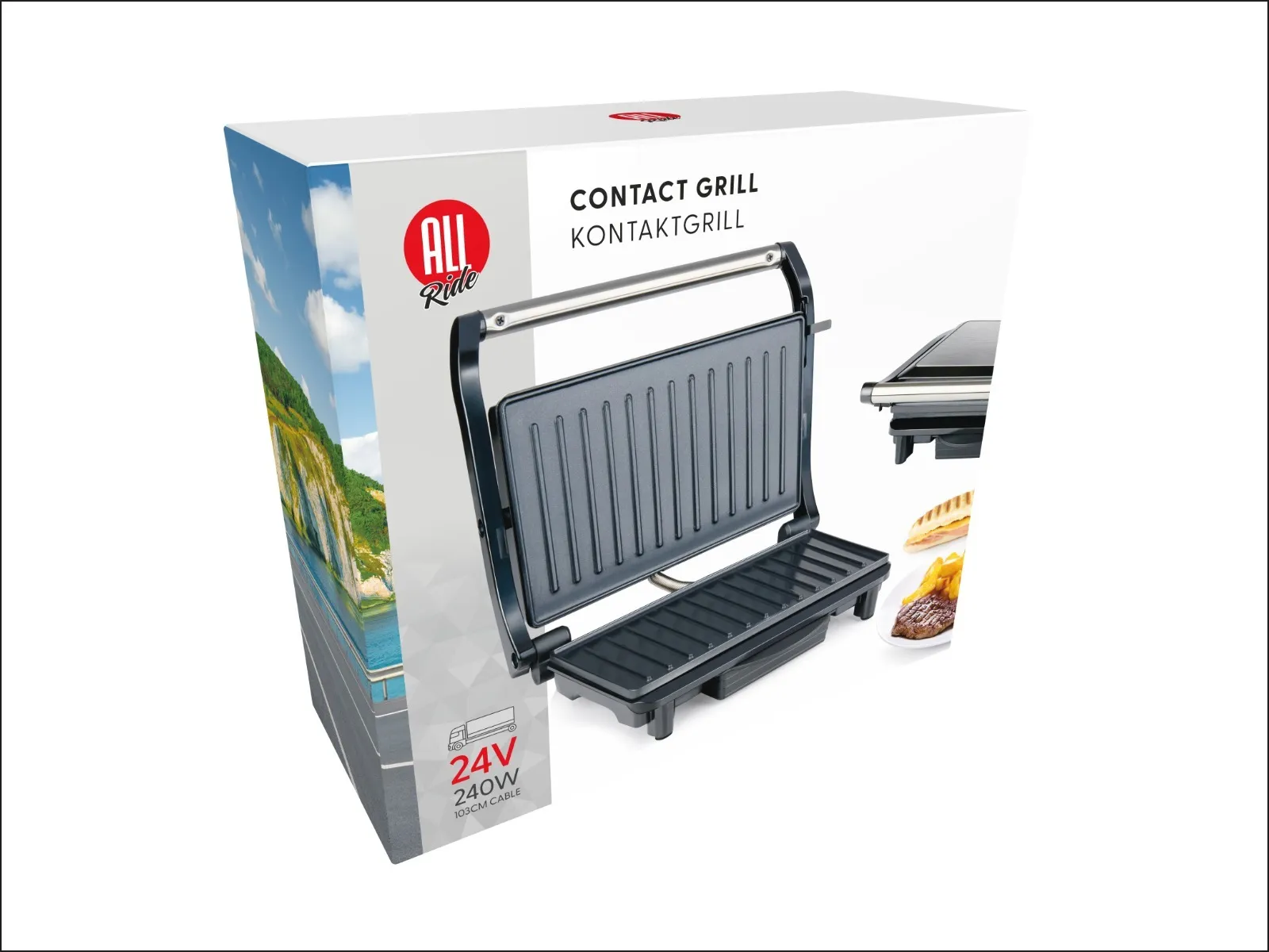 Kontaktgrill 24V 240W
