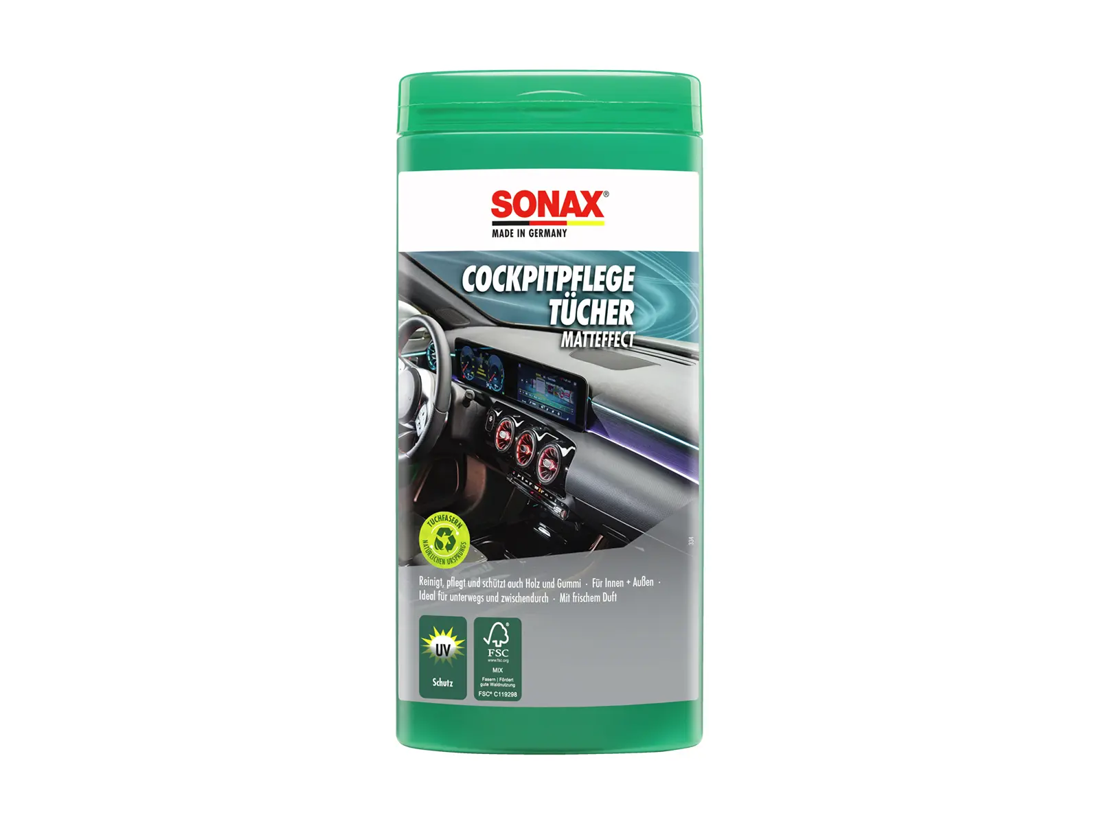 SONAX CockpitPflegeTücher Matteffect Box VE6