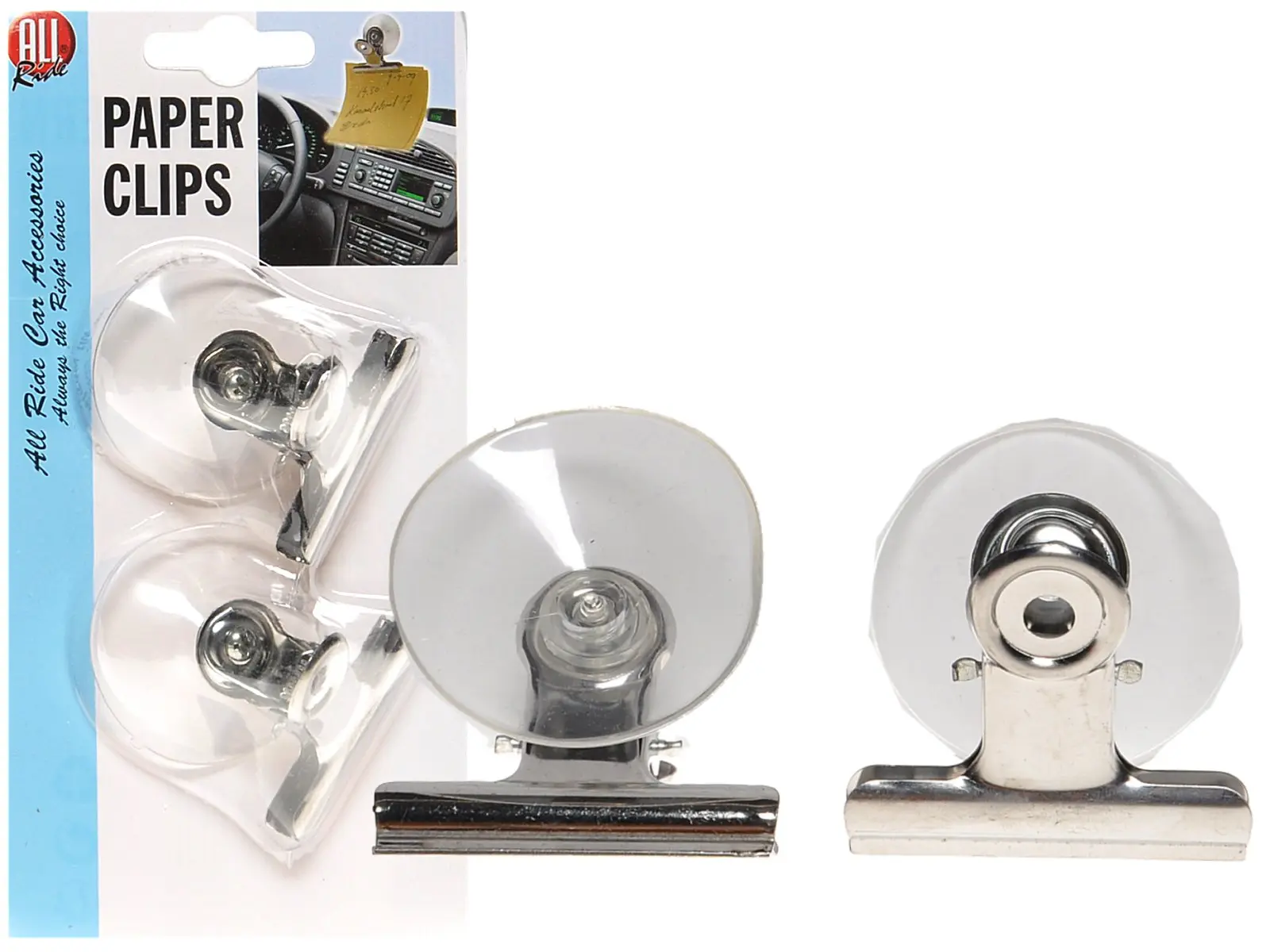 Saugclipset 2er mittel Sauger&Zettelclip