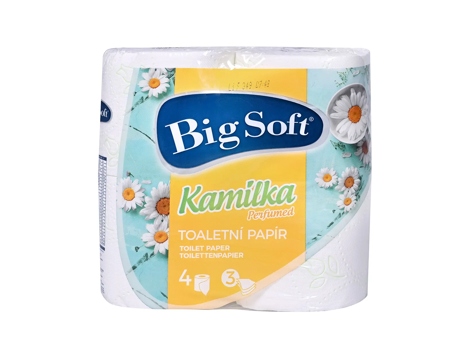 Big Soft Toilettenpapier 3-lag. 4x160 Bl. Kamilka