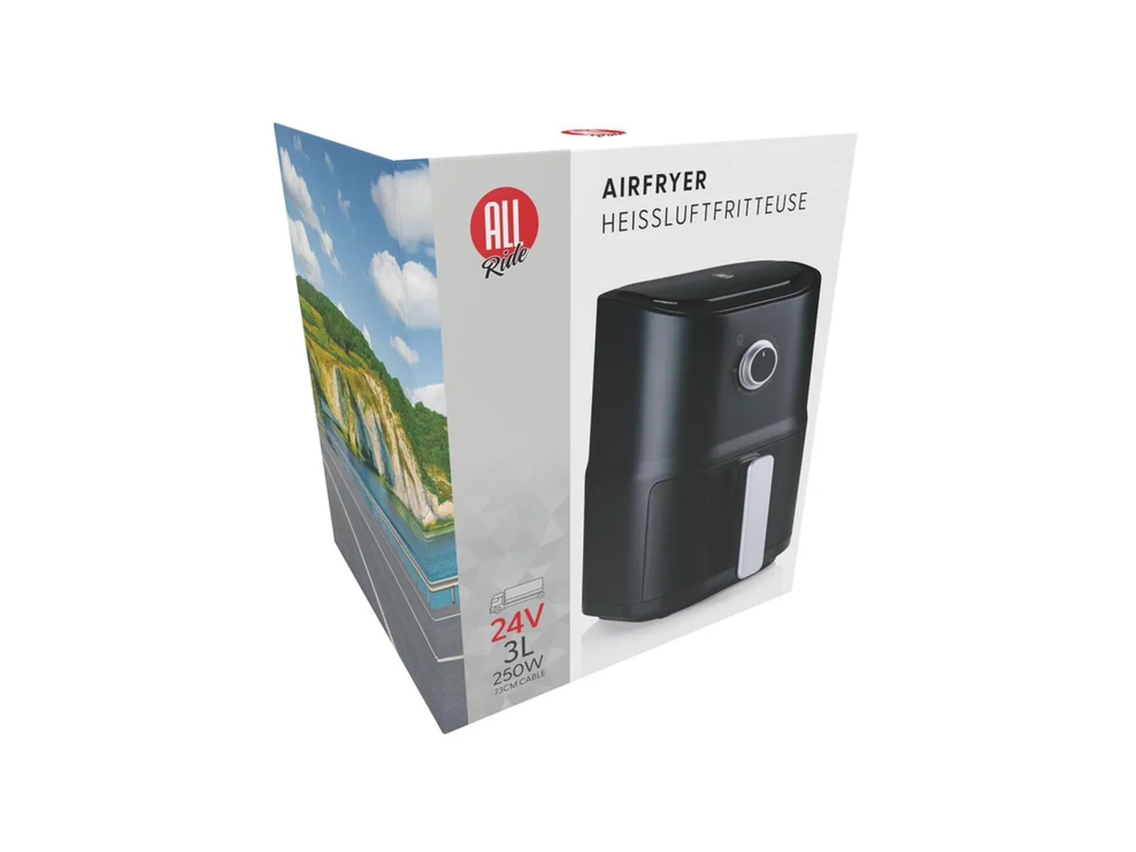 ALL Ride Airfryer 24V 200W 3L 2.3kg